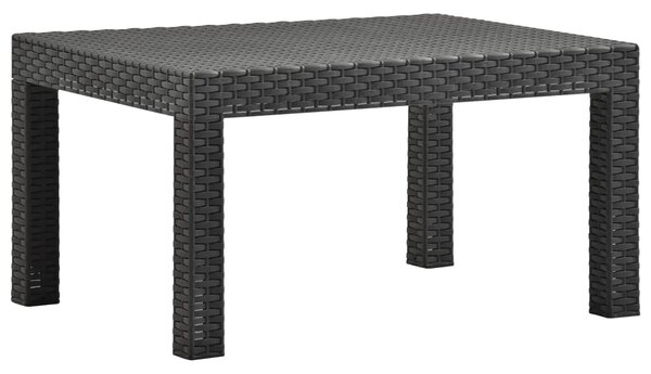 Vrtni stol antracit 58 x 58 x 41 cm PP ratan