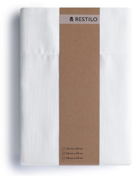 Bijela zavjesa 140x270 cm Valeta – Restilo