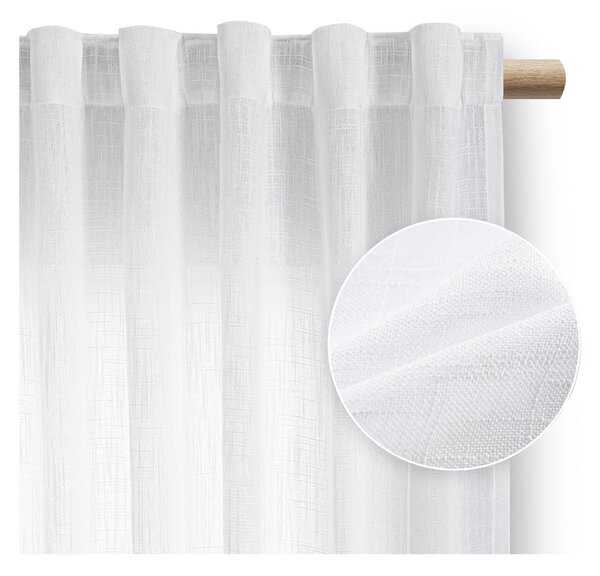 Bijela zavjesa 140x270 cm Valeta – Restilo