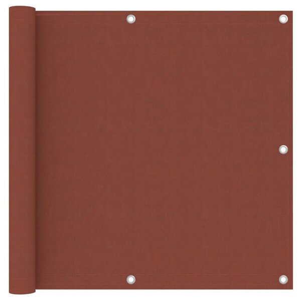 Balkonski zastor terakota 90 x 500 cm od tkanine Oxford - Terakota 90 x 500 cm 1 Terakota