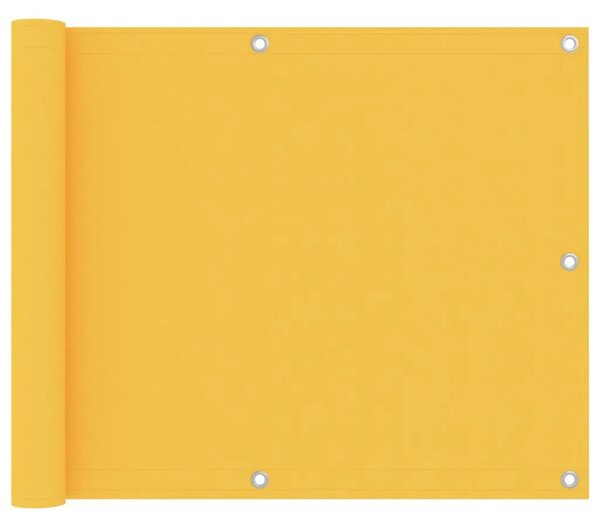 Balkonski zastor žuti 75 x 600 cm od tkanine Oxford - Žuta 75 x 600 cm 1 Žuta