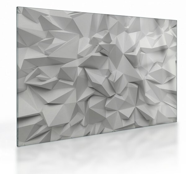 Staklena slika apstrakcije (70x50 cm)