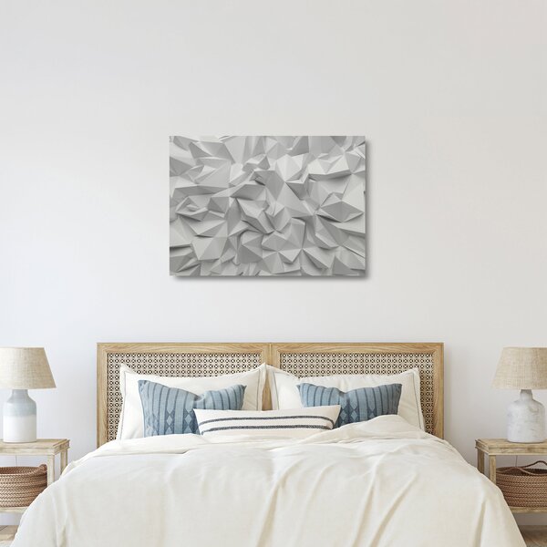 Staklena slika apstrakcije (70x50 cm)