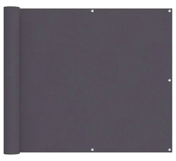 Balkonski zastor antracit 90 x 300 cm od tkanine Oxford - Antracit 90 x 300 cm 1 Antracit