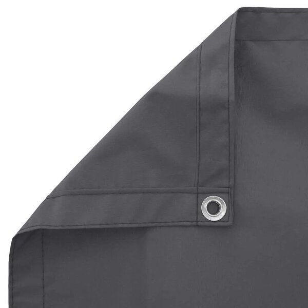 Balkonski zastor antracit 90 x 300 cm od tkanine Oxford - Antracit 90 x 300 cm 1 Antracit