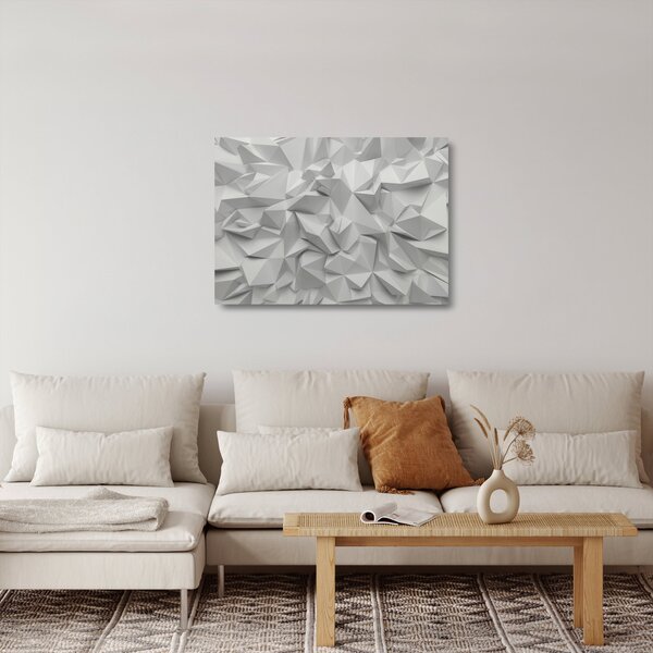 Staklena slika apstrakcije (70x50 cm)