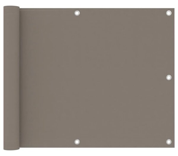 Balkonski zastor smeđe-sivi 75 x 300 cm od tkanine Oxford - Sivo-smeđa 75 x 300 cm 1 Sivo-smeđa