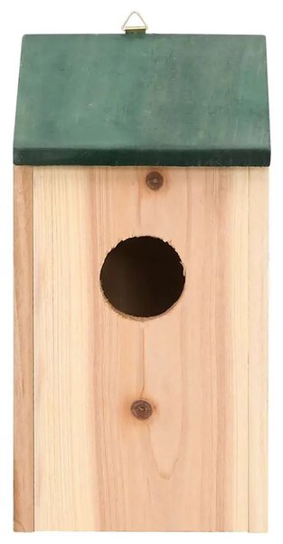 Kućice za ptice 10 kom od masivne jelovine 12 x 12 x 22 cm - 10 10