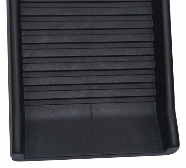 Sklopiva rampa za pse crna 155 5 x 40 x 15 5 cm