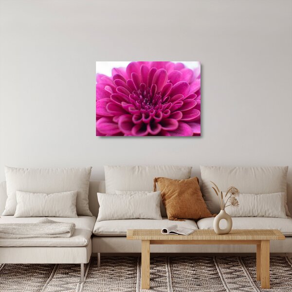 Staklena slika cvijeta (70x50 cm)