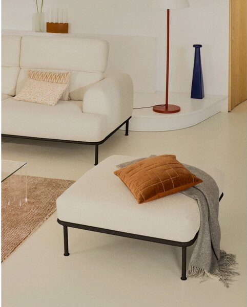 Bež sofa od šenila 234 cm Aurum – Kave Home
