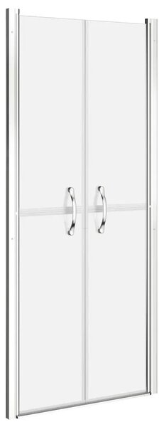 Vrata za tuš-kabinu matirana ESG 96 x 190 cm - Srebrno 96 x 190 cm Matirano Srebrno