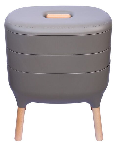 Sivi komposter 21,7 l Urbalive – Plastia