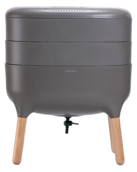 Sivi komposter 21,7 l Urbalive – Plastia