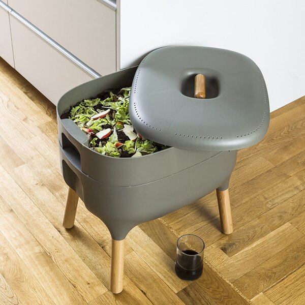 Sivi komposter 21,7 l Urbalive – Plastia