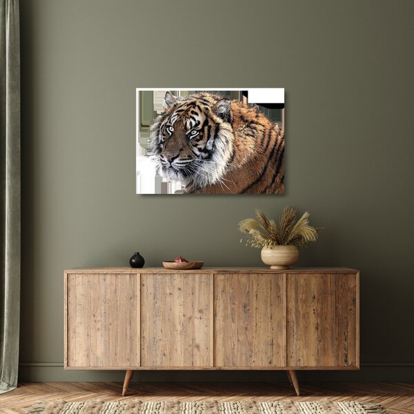 Staklena slika tigra (70x50 cm)