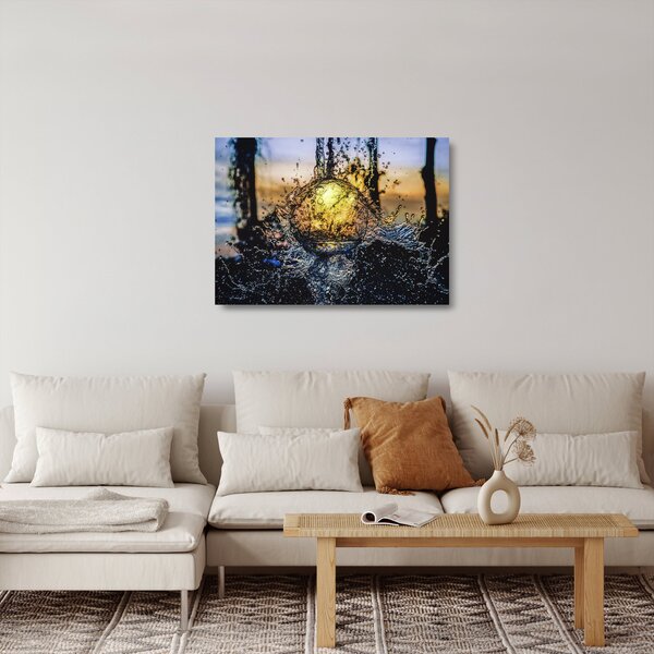Staklena slika vode (70x50 cm)