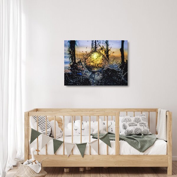 Staklena slika vode (70x50 cm)