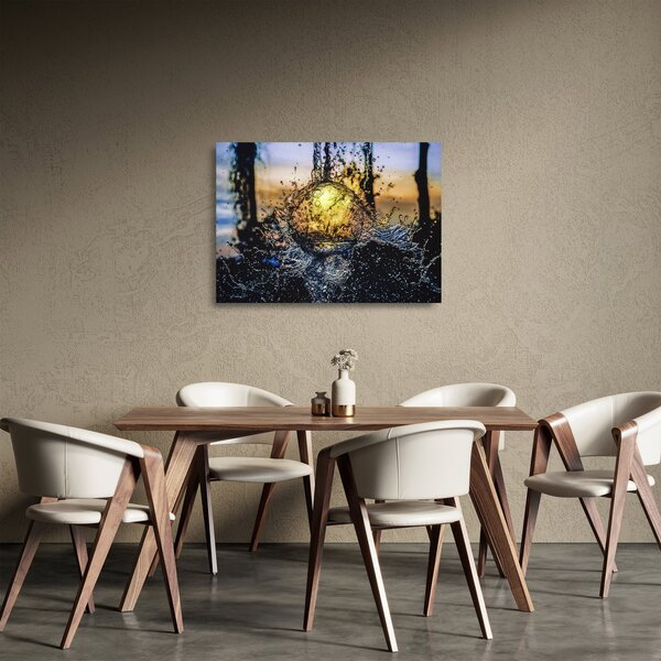 Staklena slika vode (70x50 cm)