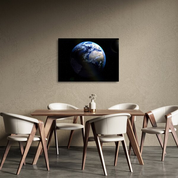 Staklena slika planete Zemlje (70x50 cm)