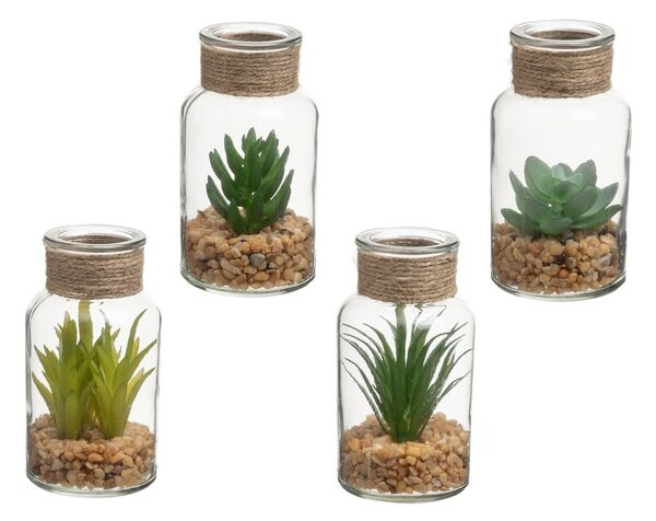 Umjetne biljke u setu 4 kom (visina 12 cm) Cactus – Casa Selección