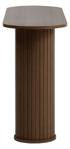 Smeđi pomoćni stol 40x130 cm Nola – Unique Furniture