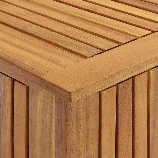 Vrtna kutija za pohranu 60 x 50 x 58 cm masivno bagremovo drvo - 60 x 50 x 58 cm 60 x 50 x 58 cm