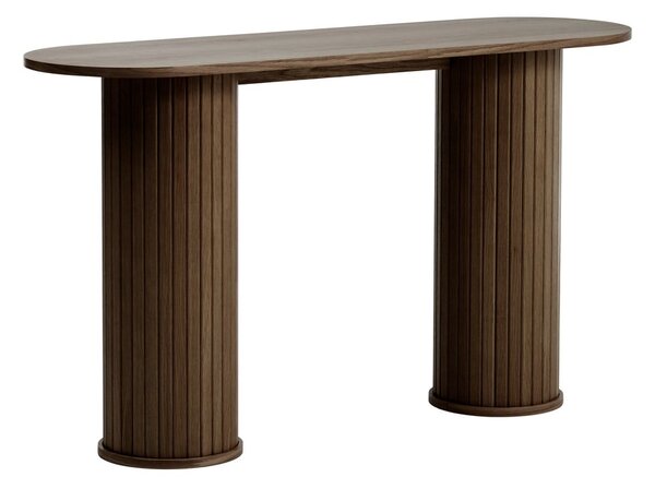 Smeđi pomoćni stol 40x130 cm Nola – Unique Furniture