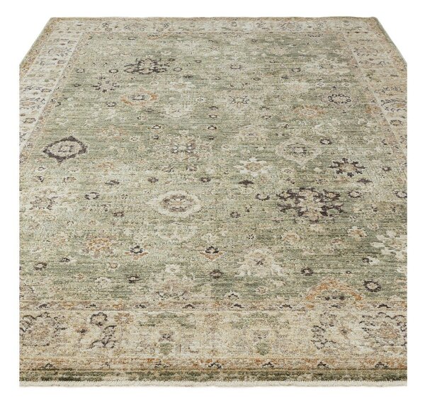 Zeleni/bež ručno rađen tepih 200x300 cm Heriz Ornate – Asiatic Carpets