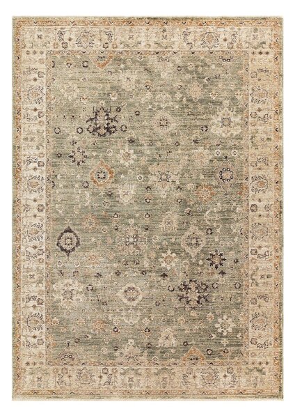 Zeleni/bež ručno rađen tepih 200x300 cm Heriz Ornate – Asiatic Carpets