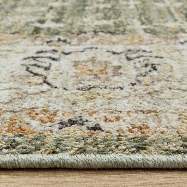 Zeleni/bež ručno rađen tepih 200x300 cm Heriz Ornate – Asiatic Carpets