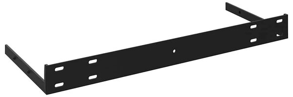Plutajuće zidne police 4 kom sjajne sive 80 x 23 5 x 3 8 cm MDF - visoko sjajno siva 80 x 23.5 x 3.8 cm 4 1