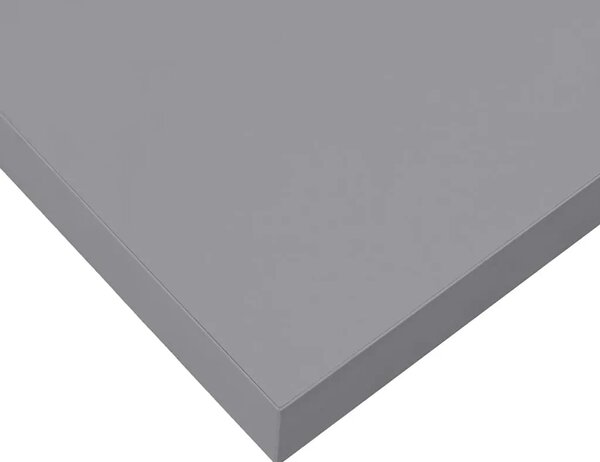 Plutajuće zidne police 4 kom sive 40 x 23 5 x 3 8 cm MDF - Siva 40 x 23.5 x 3.8 cm 4 1