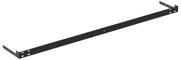 Plutajuće zidne police 4 kom bijele 90 x 23 5 x 3 8 cm MDF - Bijela 90 x 23.5 x 3.8 cm 4 1