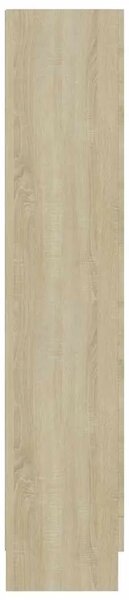 Vitrina boja hrasta sonome 82 5x30 5x150 cm konstruirano drvo - sonoma hrast 1 150 cm Sonoma hrast