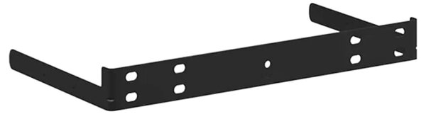 Plutajuće zidne police 2 kom sjajne bijele 40 x 23 5 x 3 8 cm MDF - Visoko sjajno bijela 40 x 23.5 x 3.8 cm 2 1