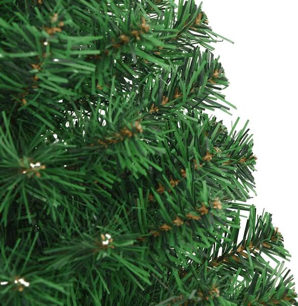 Umjetno božićno drvce s gustim granama zeleno 150 cm PVC - Zelena 1 680 1
