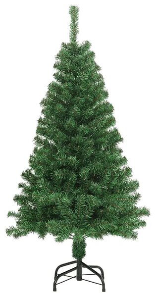 Umjetno božićno drvce s gustim granama zeleno 150 cm PVC - Zelena 1 680 1