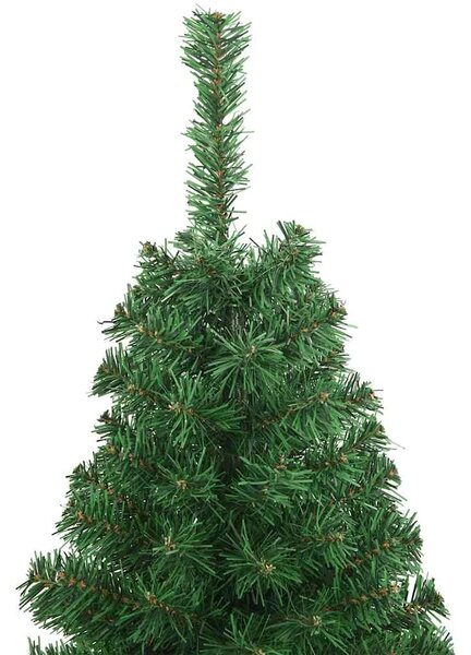 Umjetno božićno drvce s gustim granama zeleno 150 cm PVC - Zelena 1 680 1