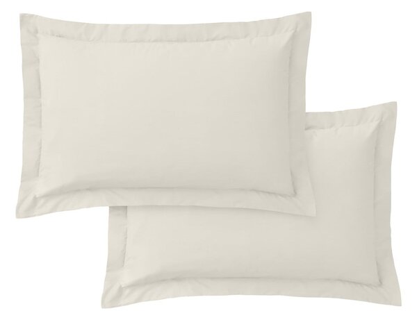 Jastučnice u setu 2 kom od pamučnog perkala 50x75 cm Cotton Percale – Bianca