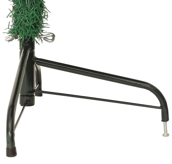 Umjetna polovica božićnog drvca sa stalkom zelena 210 cm PVC - Zelena 210 cm 1 1