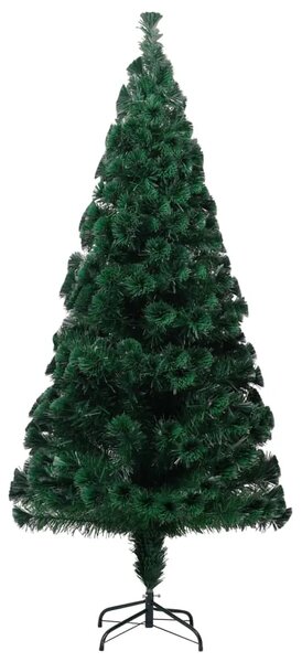 Umjetno božićno drvce sa stalkom zeleno 180 cm optička vlakna - 180 x 80 cm 1 1 1