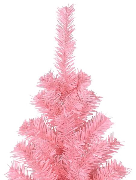 Umjetno božićno drvce sa stalkom ružičasto 180 cm PVC - Ružičasta 180 cm 1 1