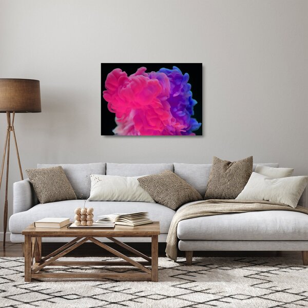 Staklena slika obojenog dima (70x50 cm)