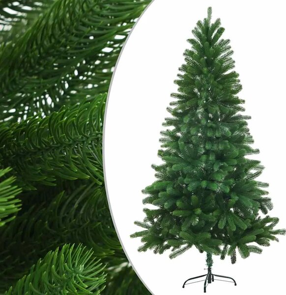 Umjetno božićno drvce s realističnim iglicama 150 cm zeleno - Zelena 150 cm 1 1