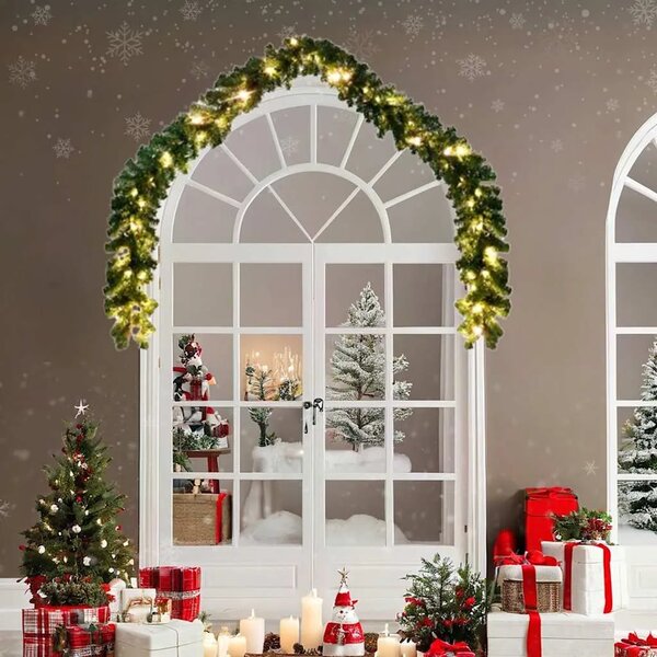 Božićna girlanda s LED svjetlima 20 m - 20 m 1 s LED svjetlima 1