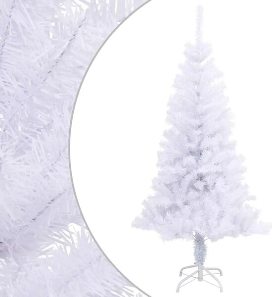 Umjetno božićno drvce sa stalkom 150 cm 380 grana - Bijela 150 cm 1 1
