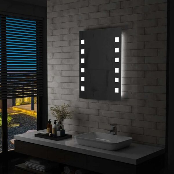 Kupaonsko LED zidno ogledalo 60 x 80 cm - 60 x 80 cm 1 60 x 80 cm