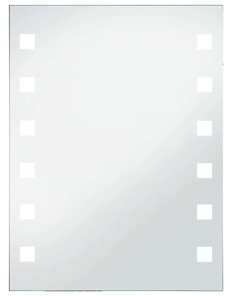 Kupaonsko LED zidno ogledalo 60 x 80 cm - 60 x 80 cm 1 60 x 80 cm