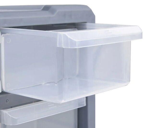 Organizator sa 60 ladica 38 x 16 x 47 5 cm - Siva 60 ladica 1 1
